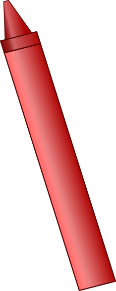 Red Crayons Png (234x586)
