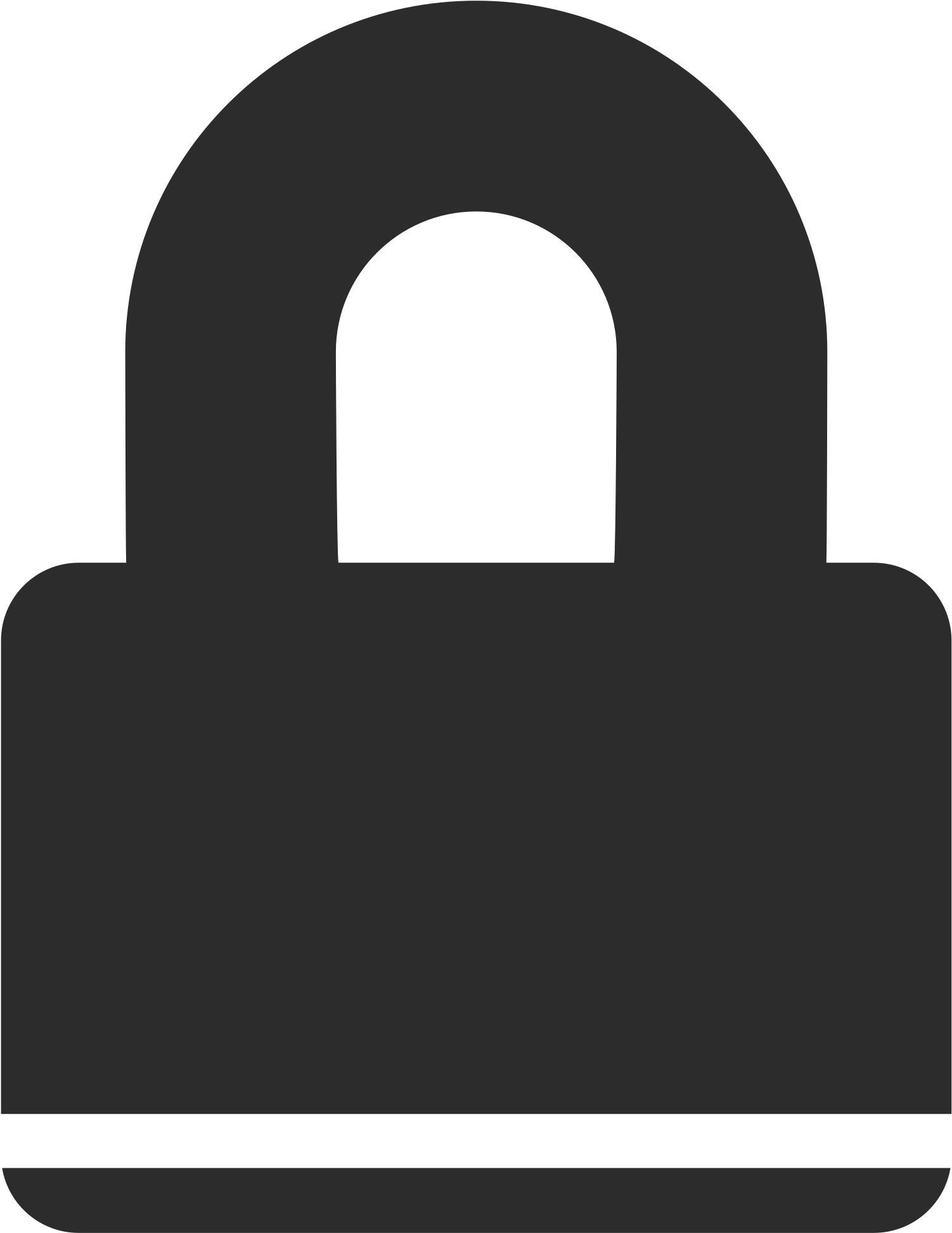 Big Image - Padlock Icon Png (2400x2400)