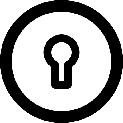 Round Keyhole Vector - Ea Logo Png (400x400)