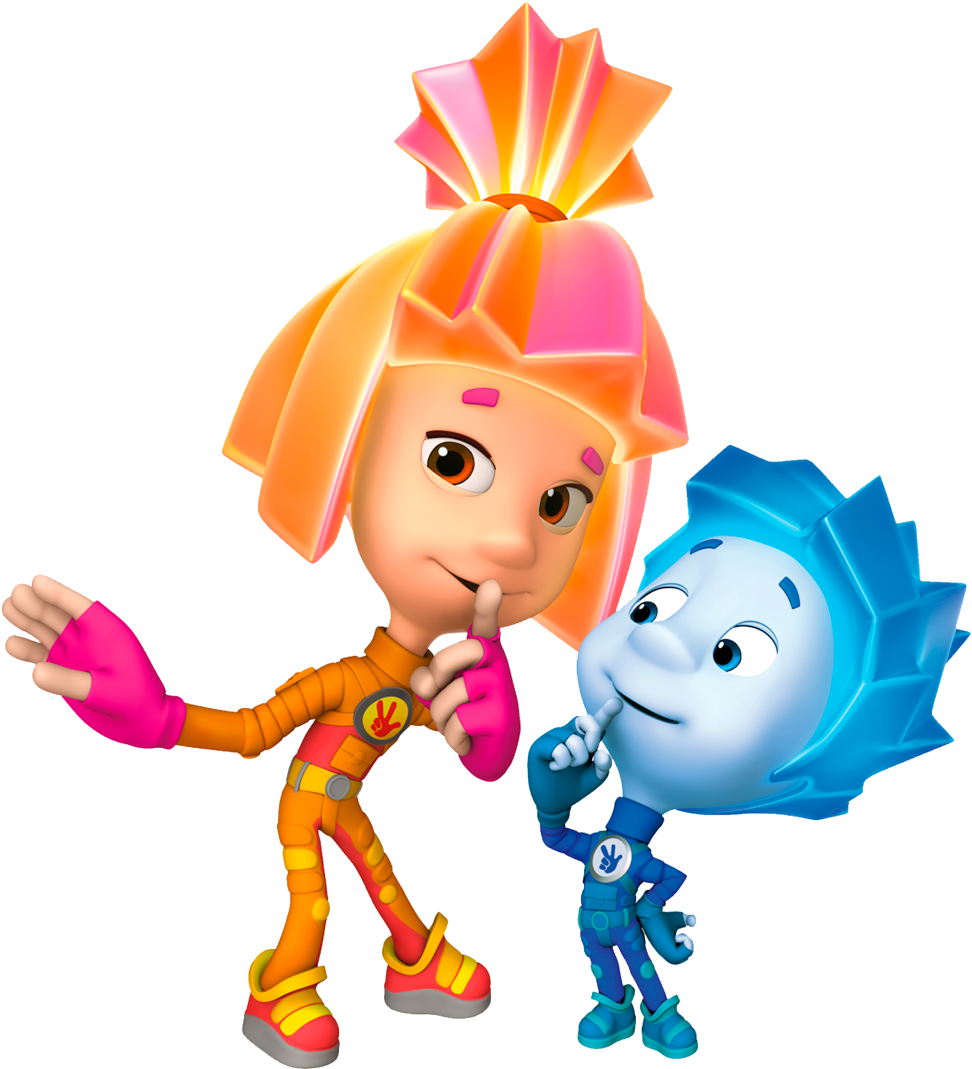 Cartoon Characters - Фиксики Клипарт (1600x1600)