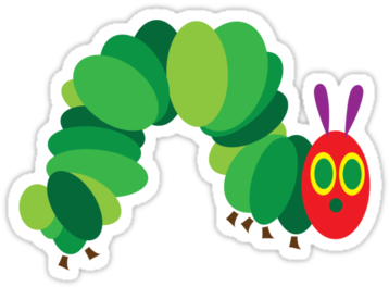 Caterpillar Stickers - Insect (375x360)