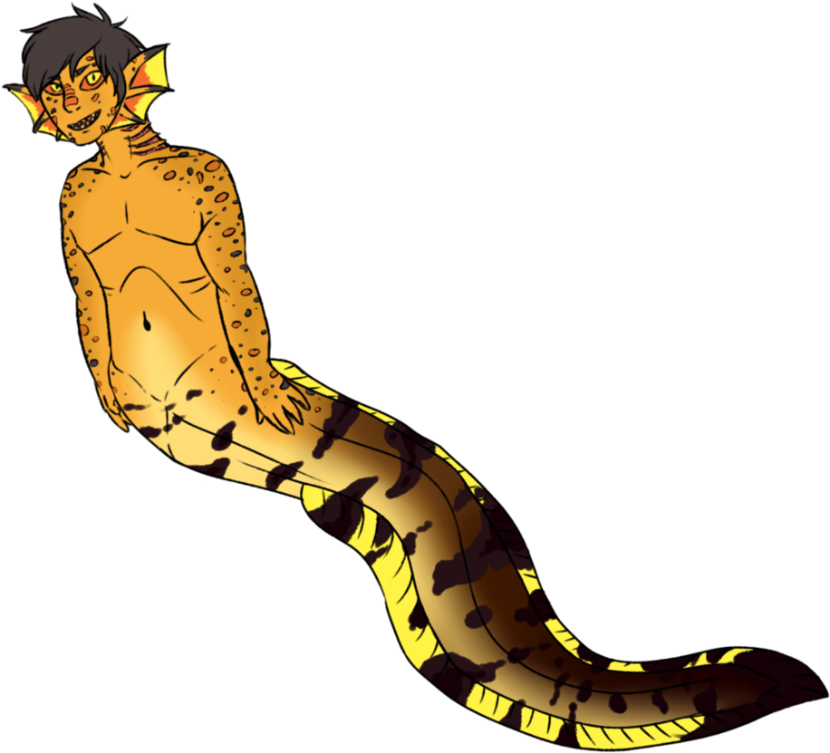 Eel Boy By Catnipwolf - Boa Constrictor (959x832)