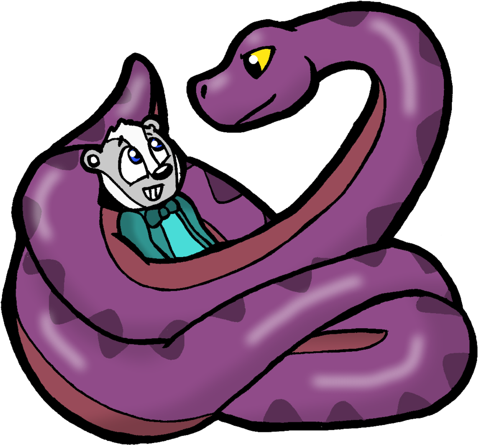 Badger And Python By Cartcoon Badger And Python By - Comics (1024x982)