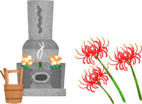 Visiting Grave - Tomb (476x350)