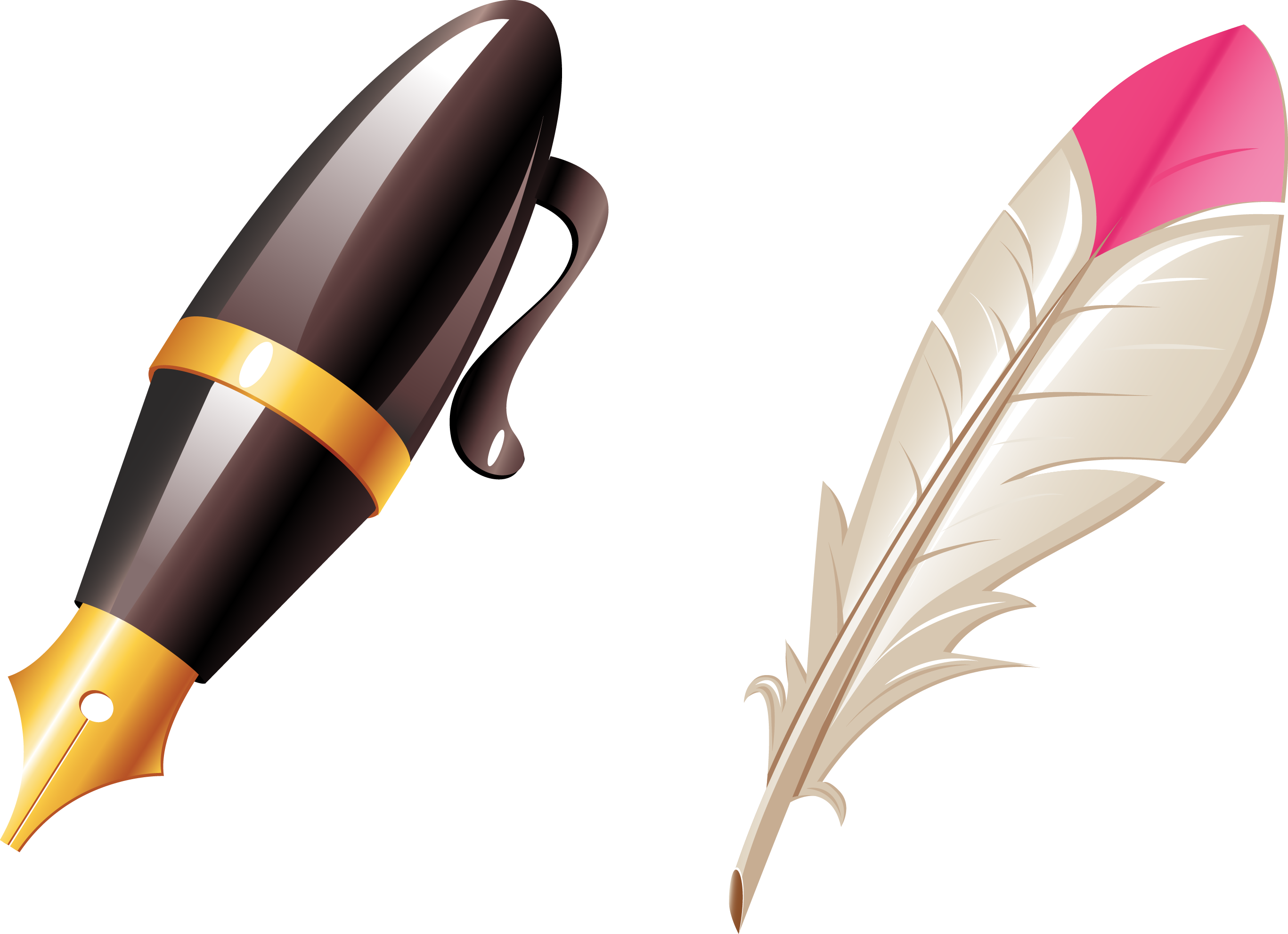 Pen Cartoon - Vector Pen - Pen (2734x1984)