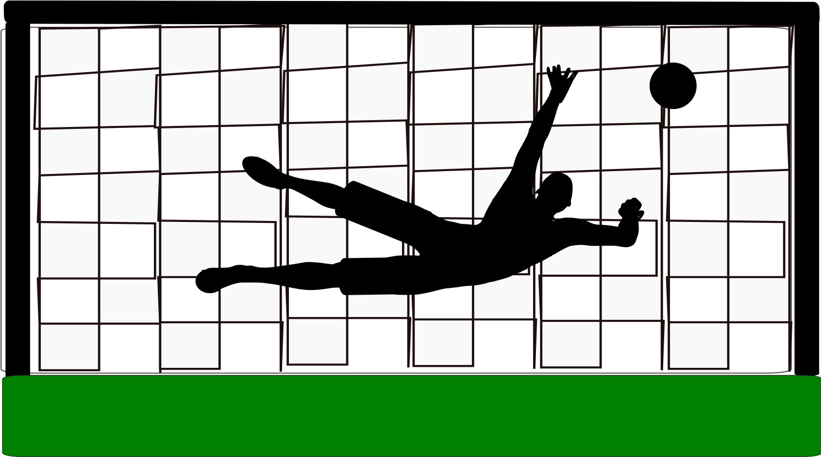 Big Image - Goalkeeper Clipart (1697x2400)