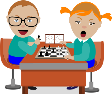 Img Event - Chess - Cartoon (400x336)