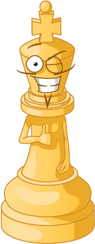 8 - Chess Bishop Cartoon (500x500)