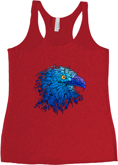 Blue Eagle Racerback Tank Top - Active Tank (852x762)