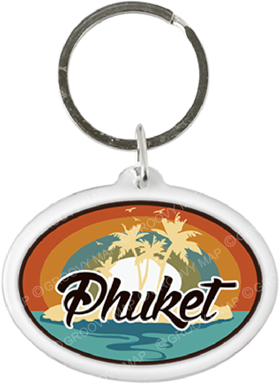 Palm Trees, - Keychain (751x1024)