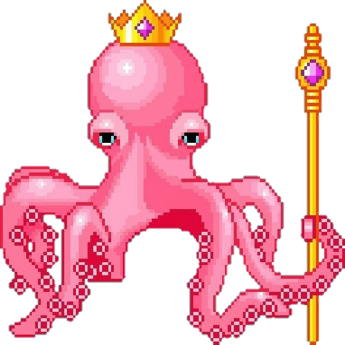 #сидор - Transparent Tumblr Octopus (500x500)