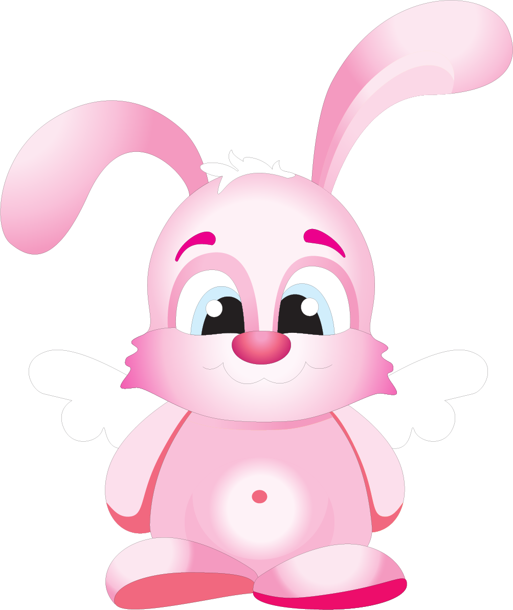 White Rabbit Easter Bunny Illustration - Rabbit (1003x1193)