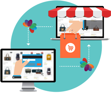 Ecommerce Website Design - فروشگاه انلاین (500x367)