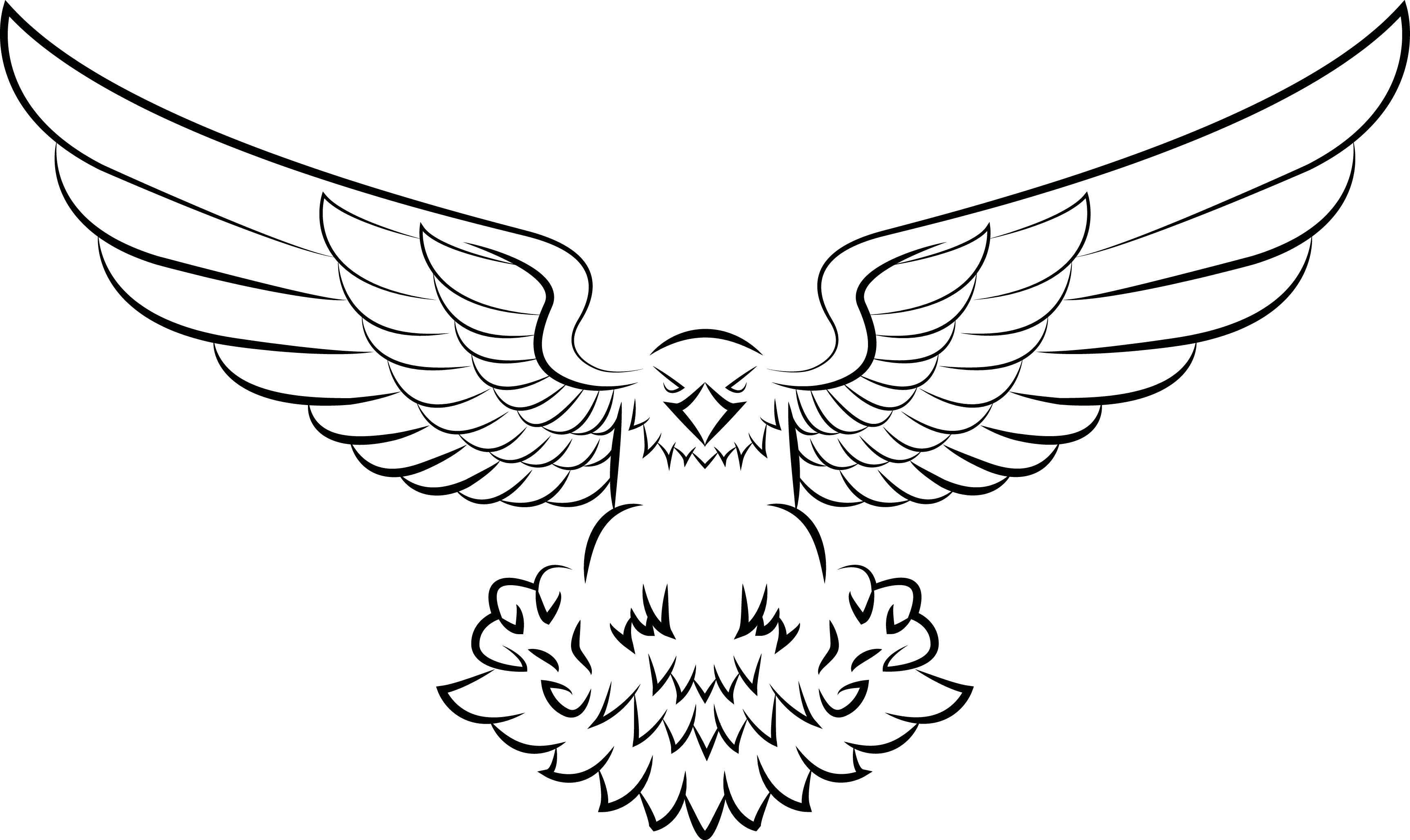 Eagle Vector Png (3452x2057)