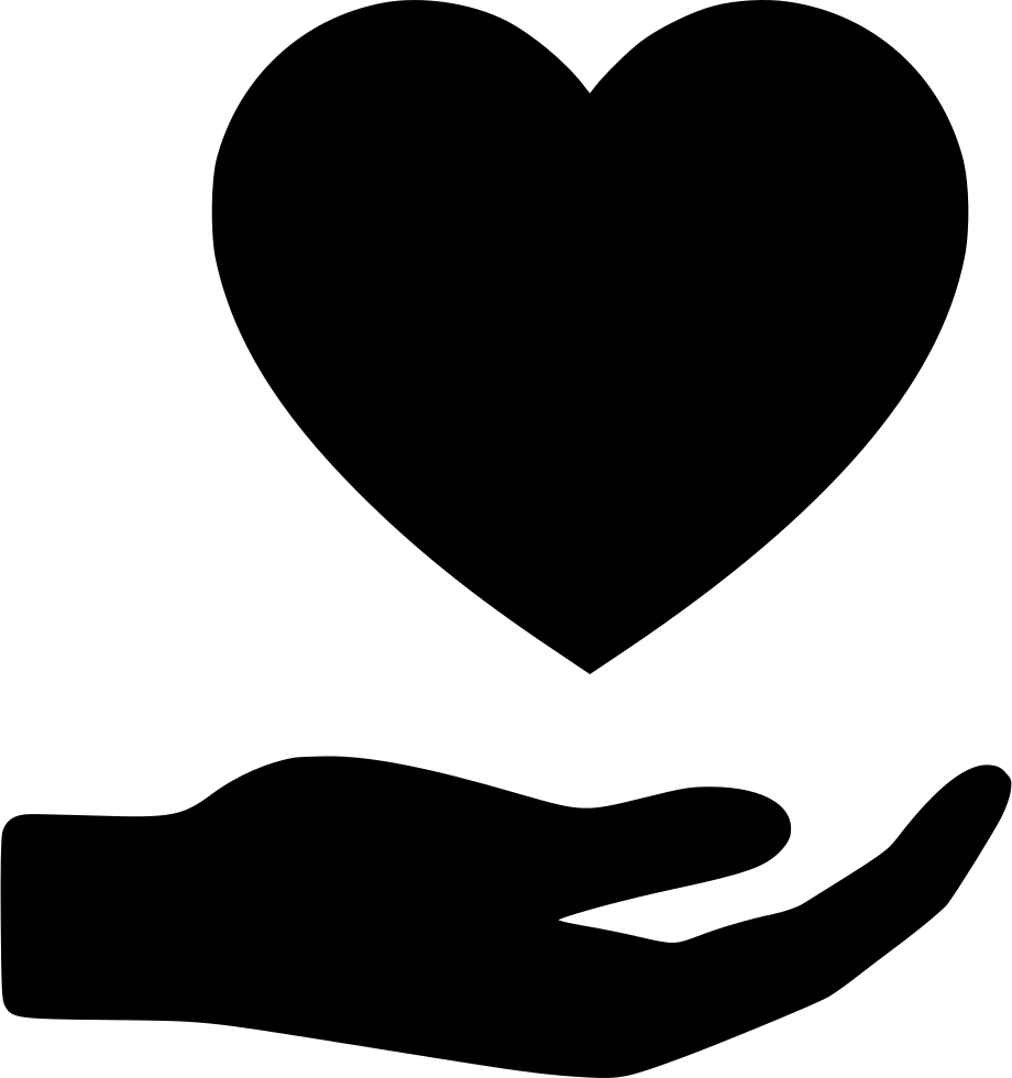Pin Hand Heart Clipart - Scalable Vector Graphics (920x980)