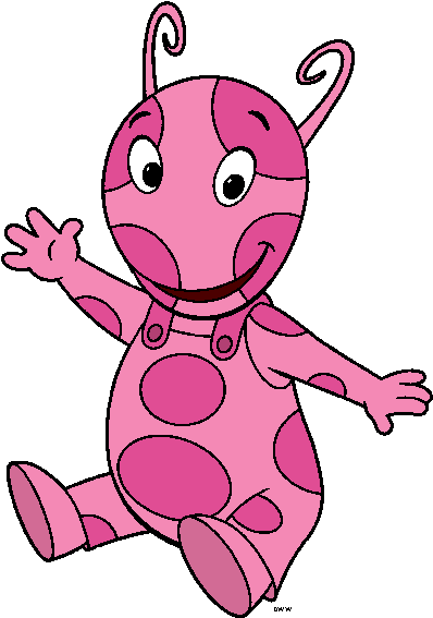 Uniqua The Pink Ladybug - Uniqua Backyardigans (417x572)