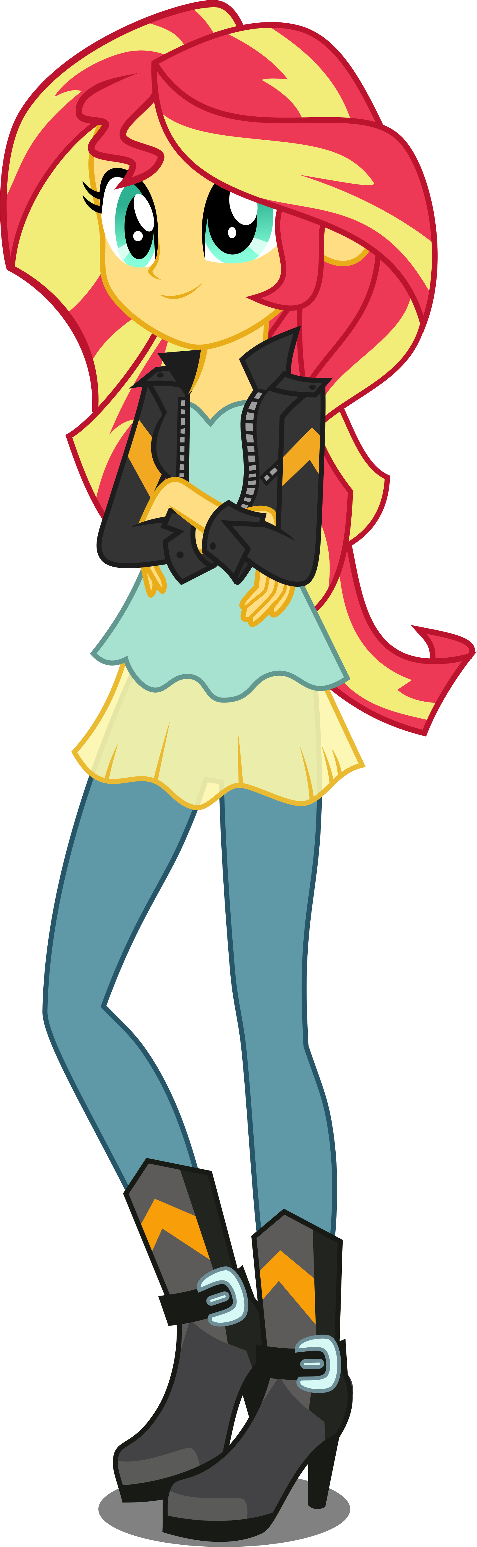 Sunset Shimmer - Sunset Shimmer (1640x5316)