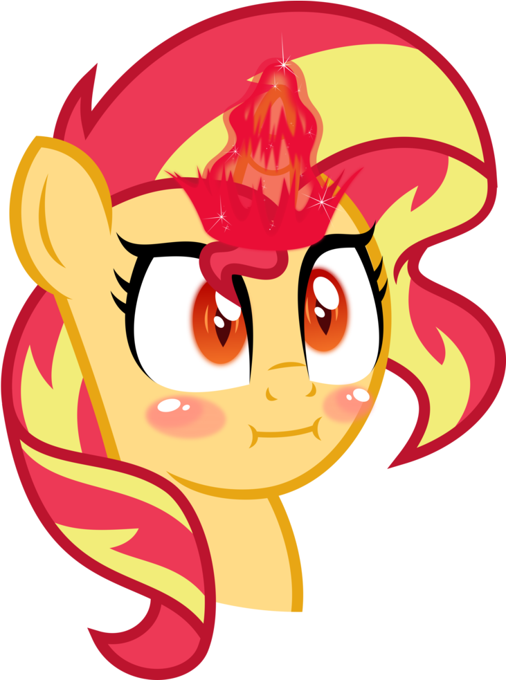 Sunset's Totally Normal Magic By Orin331 - Sunset (814x982)