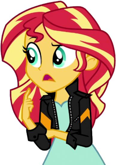 [vector] Sunset Shimmer - Animated Cartoon (400x558)