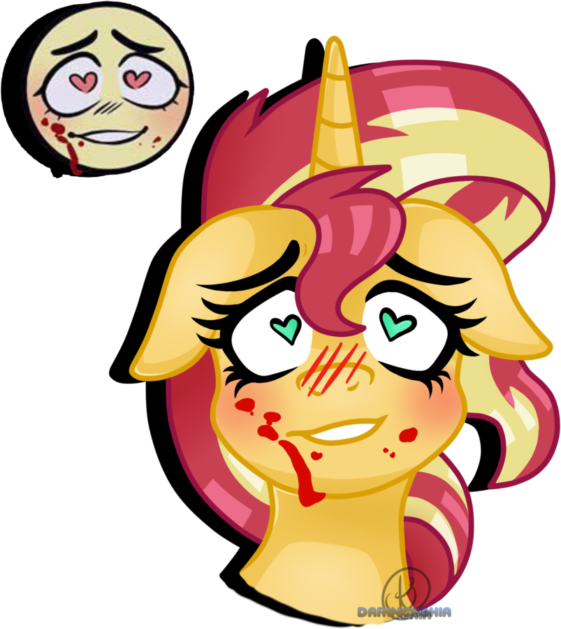 Expression By Daringashia - Sunset Shimmer (860x930)