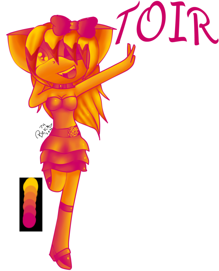 Toir Palette Challenge - Cartoon (774x1032)