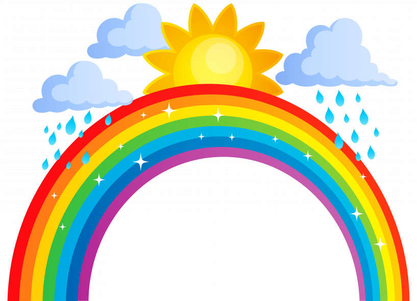 Rainbow Png (817x590)