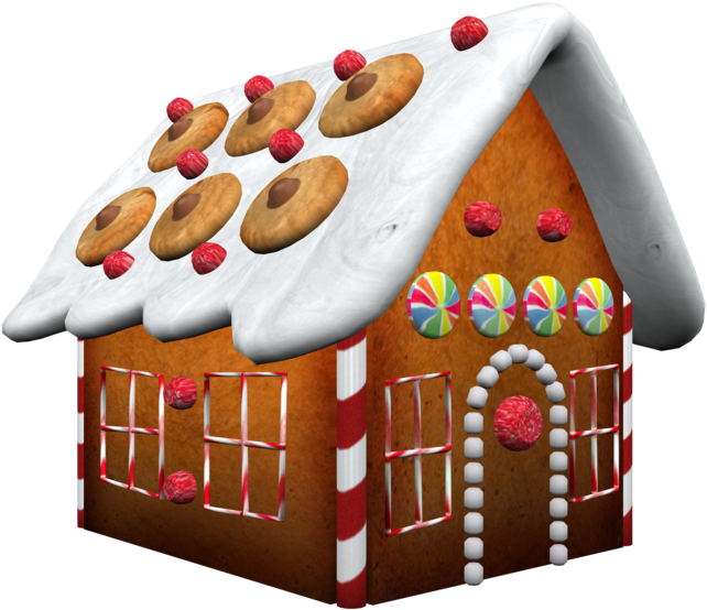 Домики И Сказка - Gingerbread House (700x700)