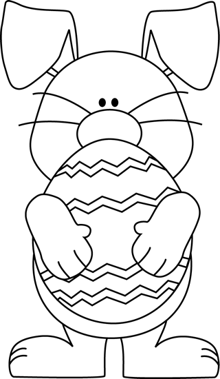 Easter Egg Black And White (320x550)