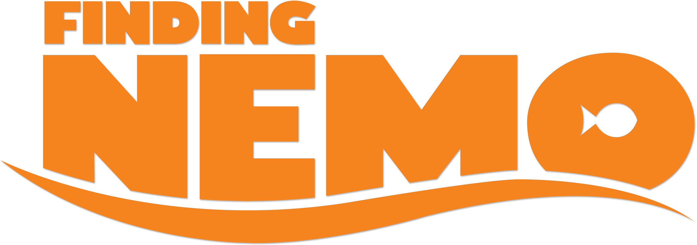 Pixar Animation Studios Rh Pixar Com Finding Nemo Orange - Finding Nemo Escape To The Big Blue Logo (2453x2135)
