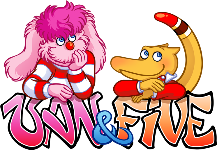 Uan & Five - Cartoon (850x601)