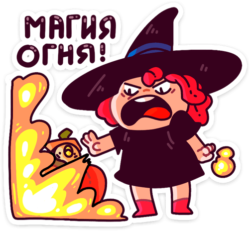 Имбирная Ведьмочка - Cartoon (512x512)