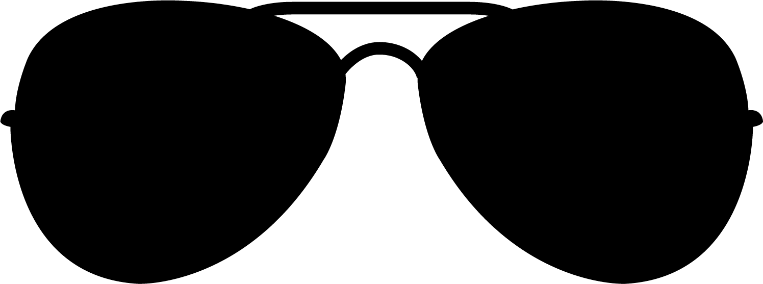 Sunglasses Black Goggles - Sunglasses (1496x557)