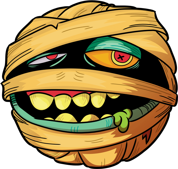 Dust Brain - Madballs Cartoon (700x666)