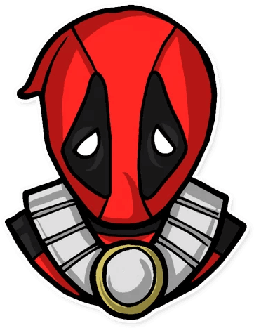 Deadpool Sticker Pack - Telegram Deadpool Stickers (512x512)