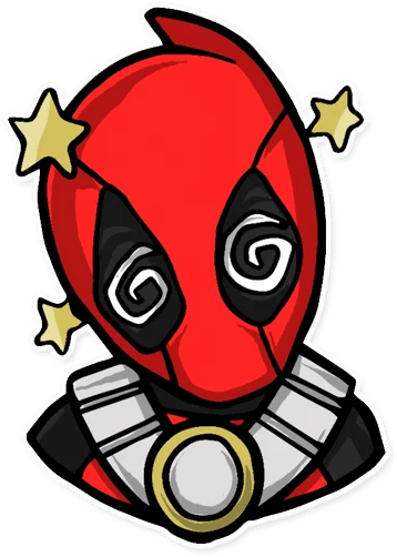 Deadpool Sticker Pack - Telegram Deadpool Stickers (512x512)