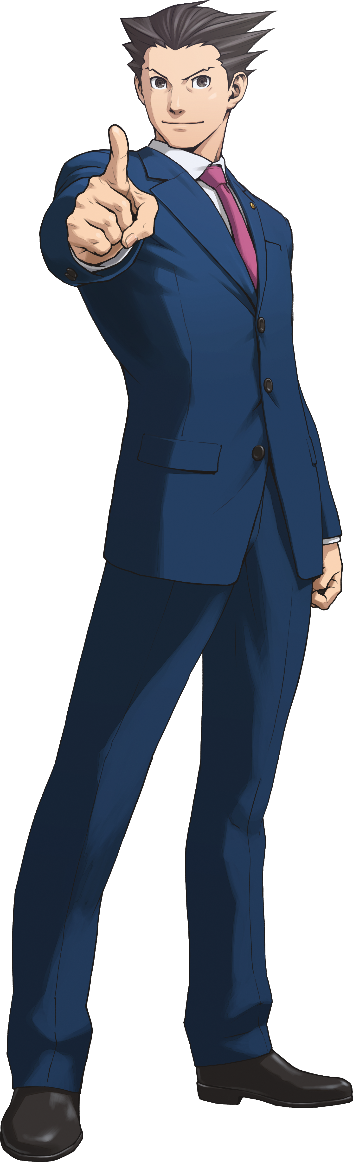 Phoenix Wright Trilogy Art - Phoenix Wright Trilogy Art (1467x4831)