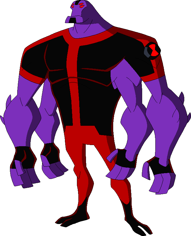 Four Arms - Ben Ten Red Alien (653x807)