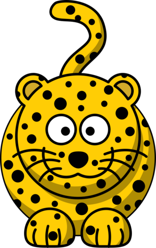 Leopards Class - Cartoon Leopard (316x500)
