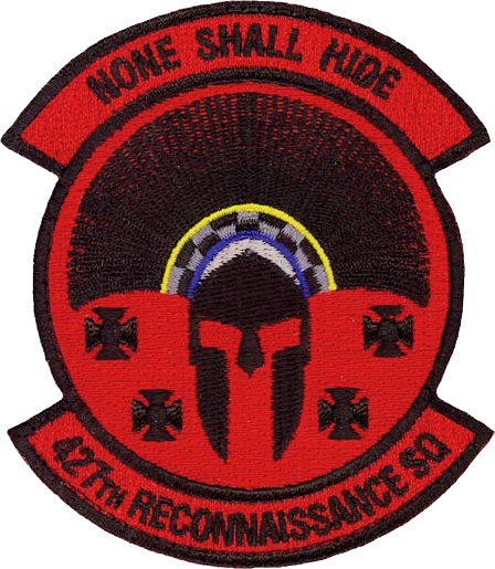 427th Reconnaissance Squadron - Emblem (448x515)