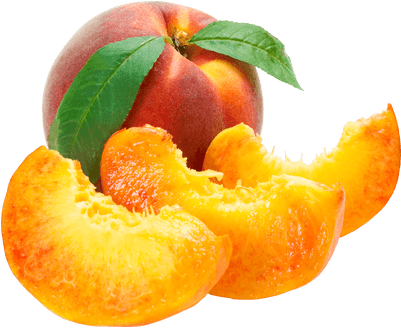 Peach With No Background (400x400)