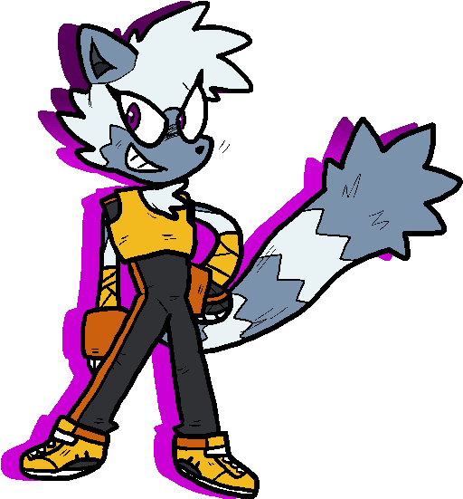 Tangle The Lemur - Sonic The Hedgehog (570x600)