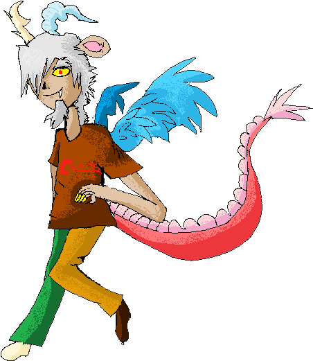 Human Discord - Mlp Discord Ms Paint (774x570)