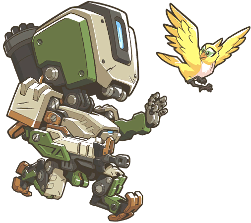 Zoom - Overwatch Bastion Cute Spray (512x512)