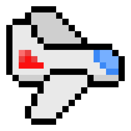 Pixel Art Puzzle Game - 8 Bit Gingerbread Man (420x420)
