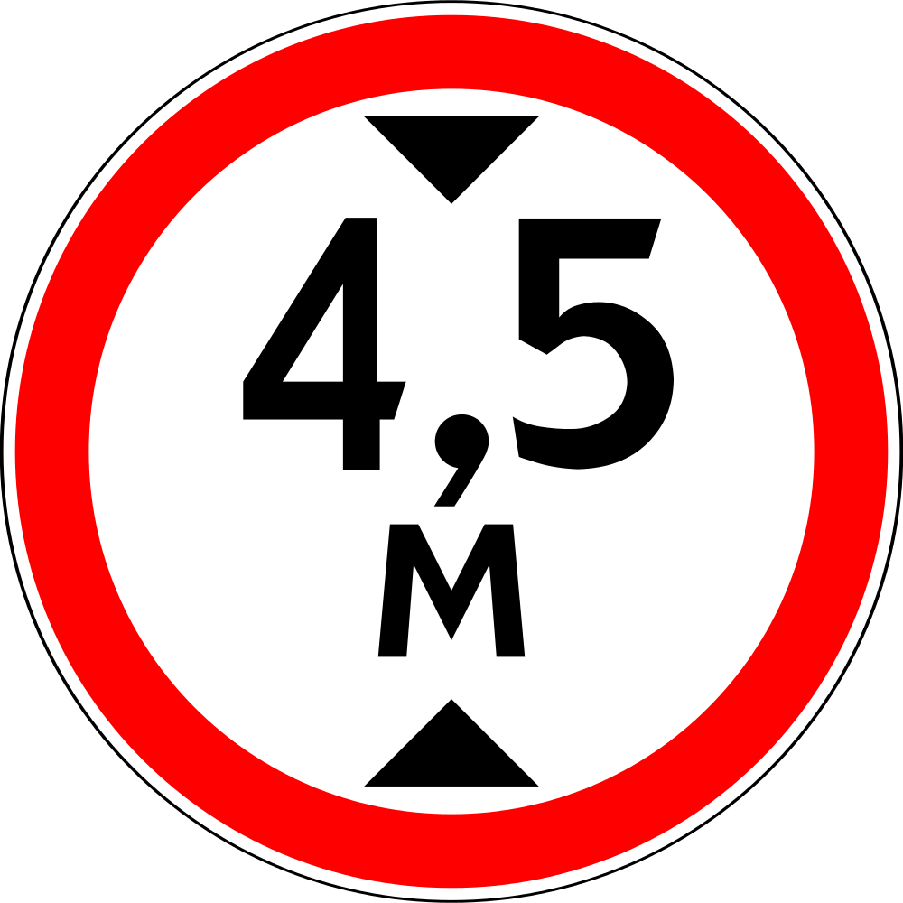 Open - No Vehicles Over Height Shown (1000x1000)
