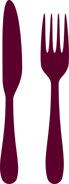 Cutlery Clip Art (222x591)