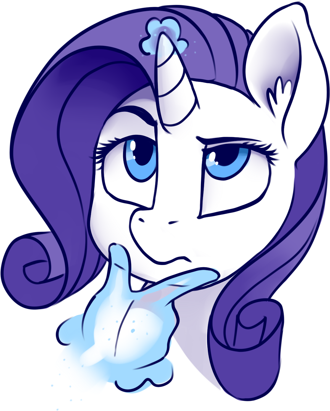 Uploaded - Mlp Pony Thinking Emoji (1280x1474)