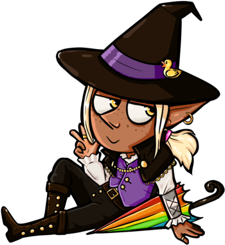 Here's Taako - Cartoon (500x555)