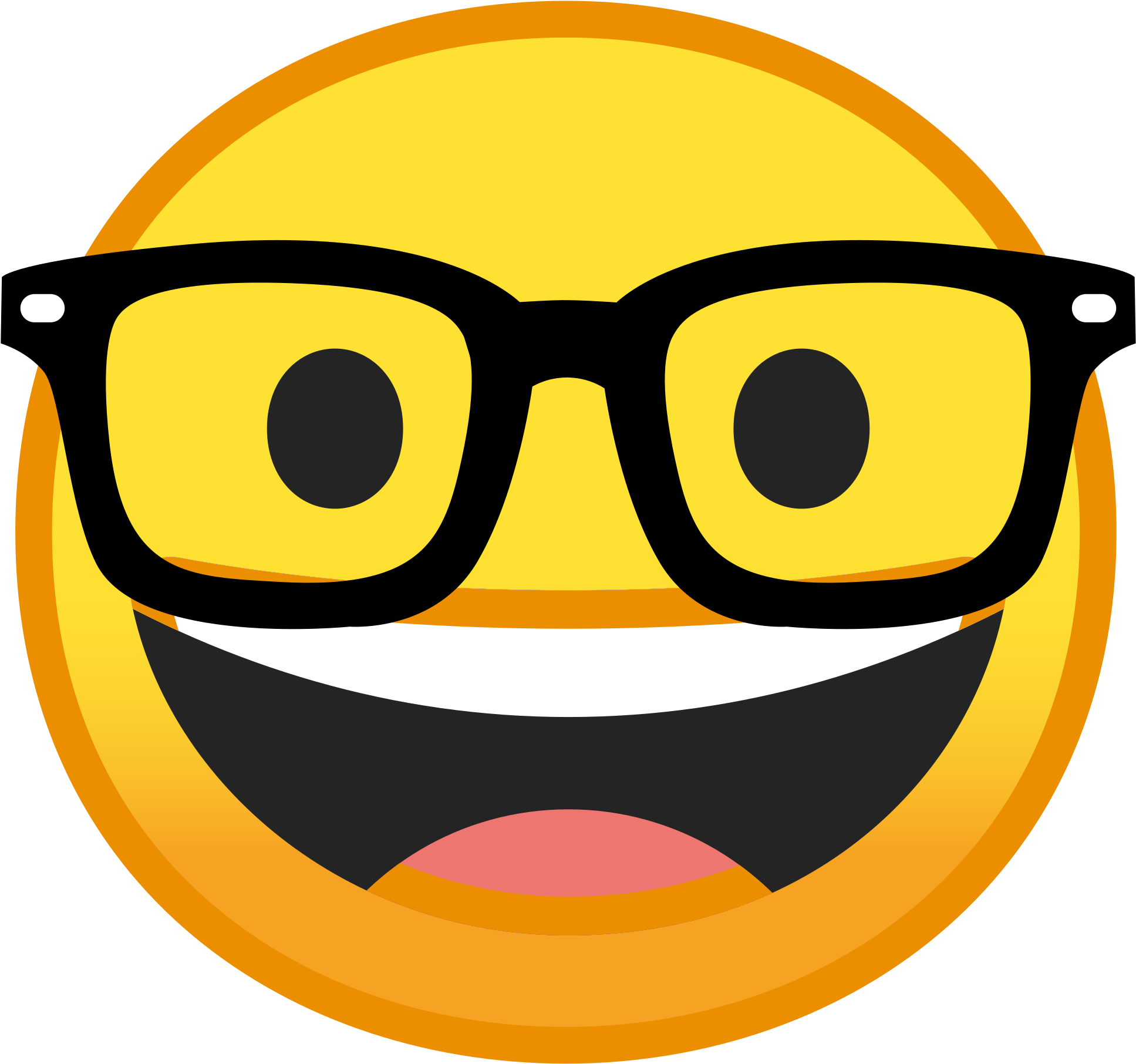 Open - Emoticon Nerd (2000x2000)