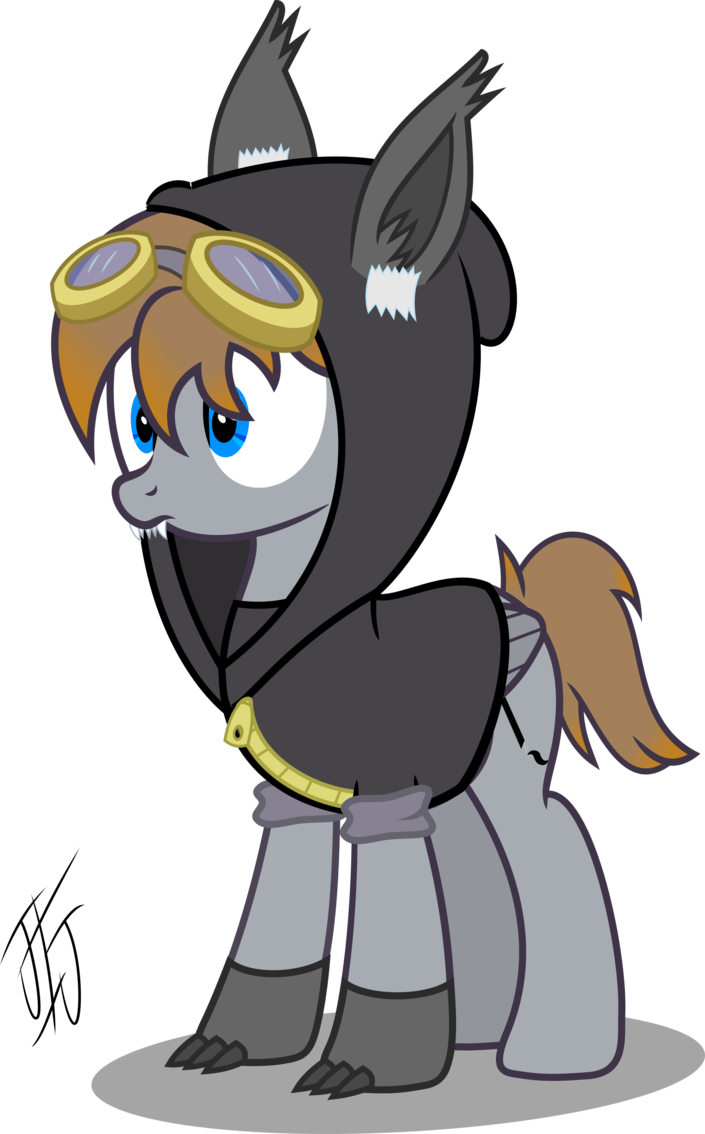 Scribbles Wolf Costume By Mlp-scribbles - Comics (705x1134)